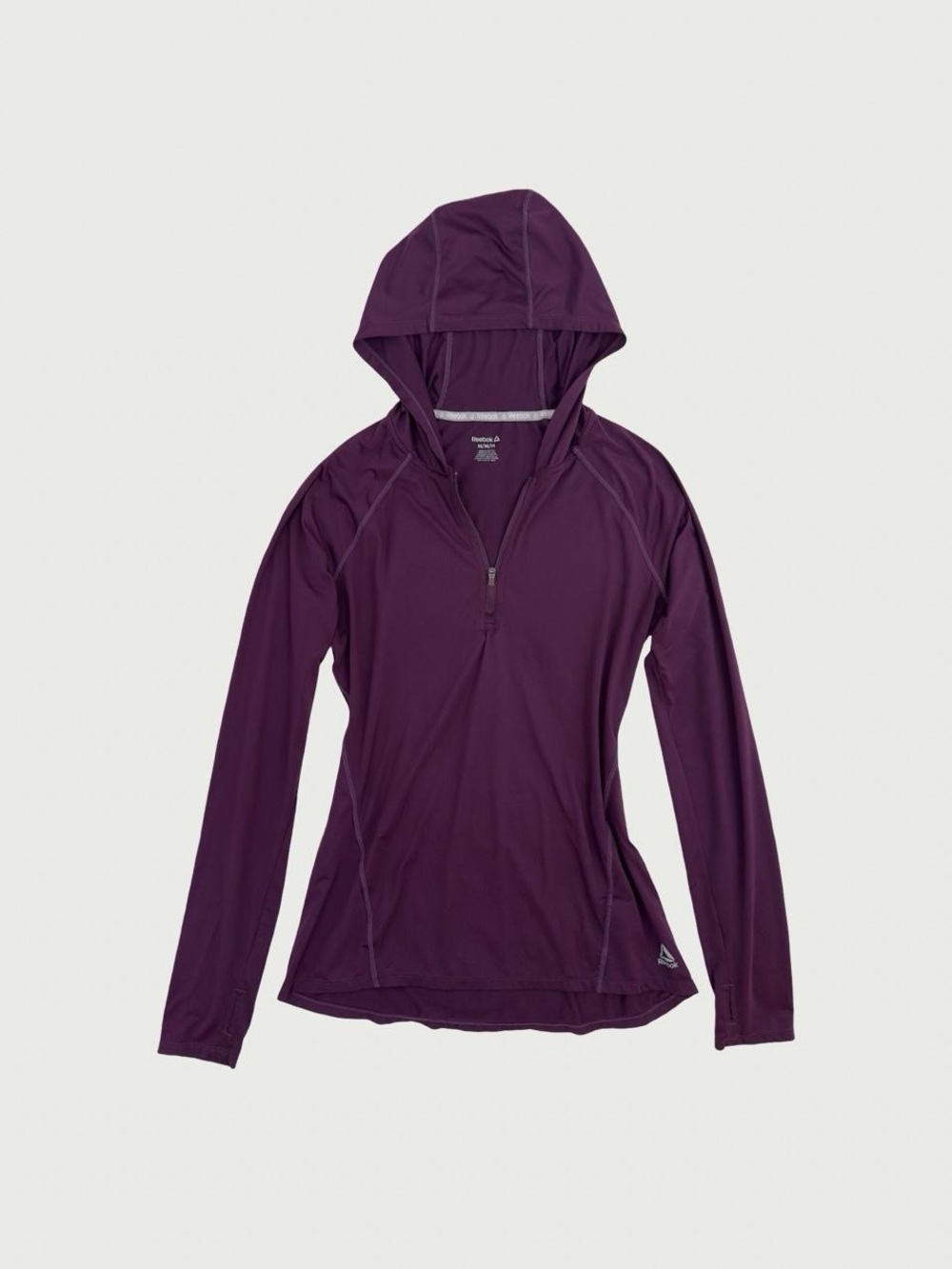 Reebok Hooded Athletic Long Sleeve Top